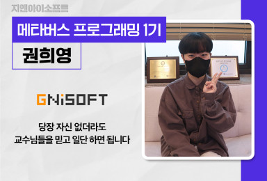 [메타버스] 지앤아이소프트GNiSOFT 클라이언트 프로그래머