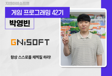 [프로그래밍] 지앤아이소프트 GNISOFT 클라이언트 개발자